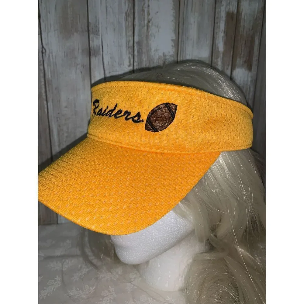 Raiders Yellow Mesh Sun Visor‎